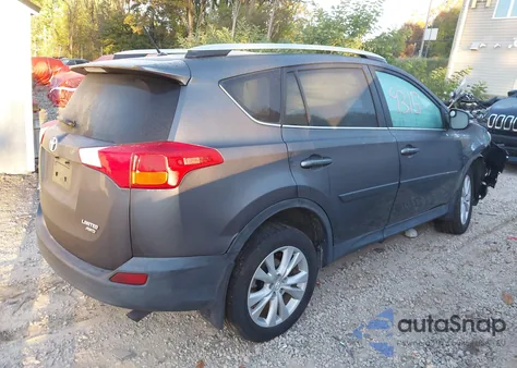 2013 Toyota Rav4 Limited from USA, damaged, VIN 2T3DFREV4DW091722